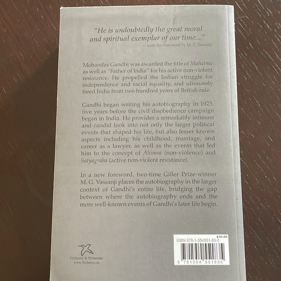 Ghandi An Autobiography - Book - Picture 2 of 2